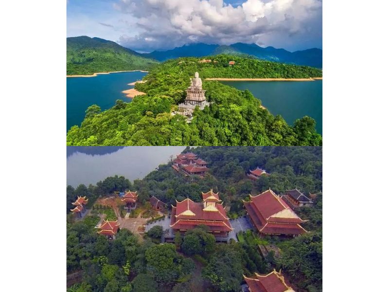 Thiền viện Trúc Lâm mang vẻ đẹp dịu dàng tại Huế