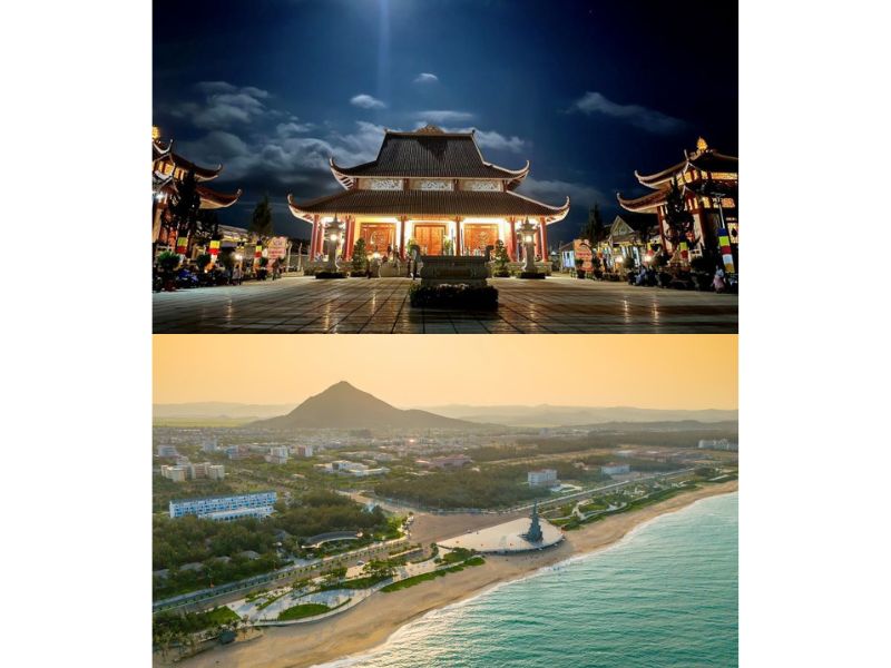 Kiến trúc thiền viện được đặt ở Phú Yên