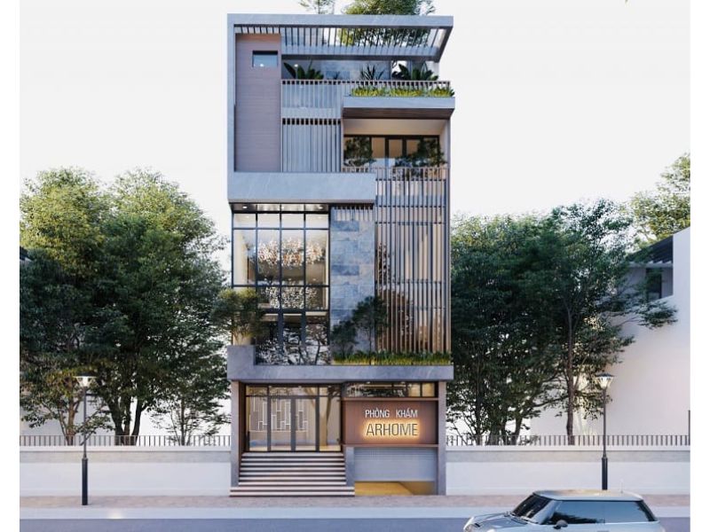 Nhà 4 tầng tầng 1 cho thuê làm phòng khám