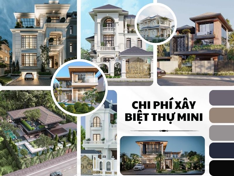 Cập nhật chi phí xây biệt thự mini năm 2026