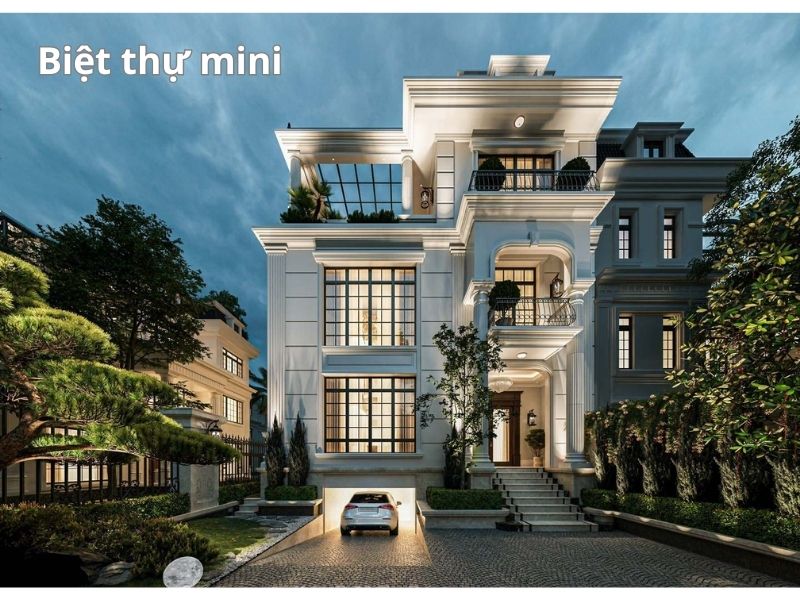 Tìm hiểu về mẫu biệt thự mini đang phổ biến hiện nay