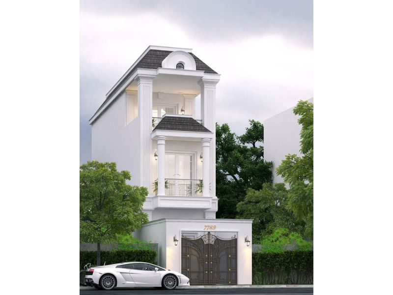 Nhà 3 tầng phong cách sang trọng đằng cấp