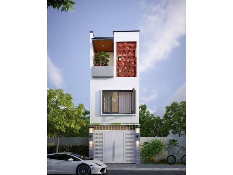 Không gian sống nhà 3 tầng phong cách hiện đại