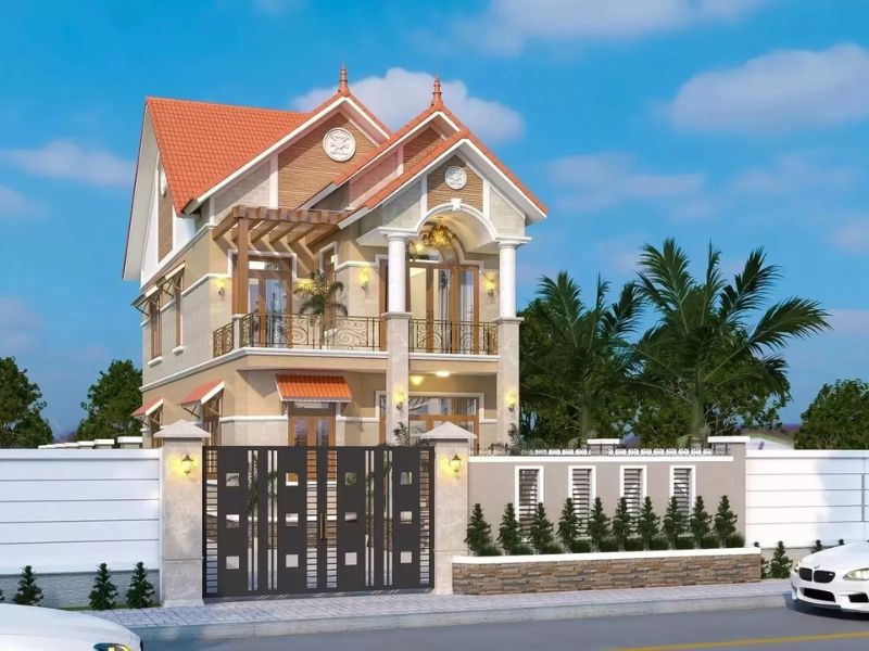 Thiết kế nhà vuông tiết kiệm chi phí xây dựng