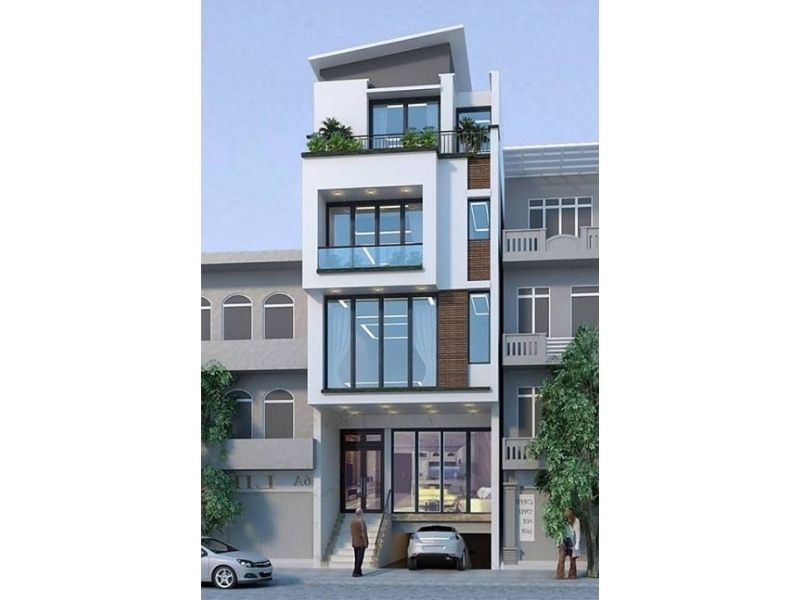 Nhà phố kết hợp kinh doanh mặt tiền 5m