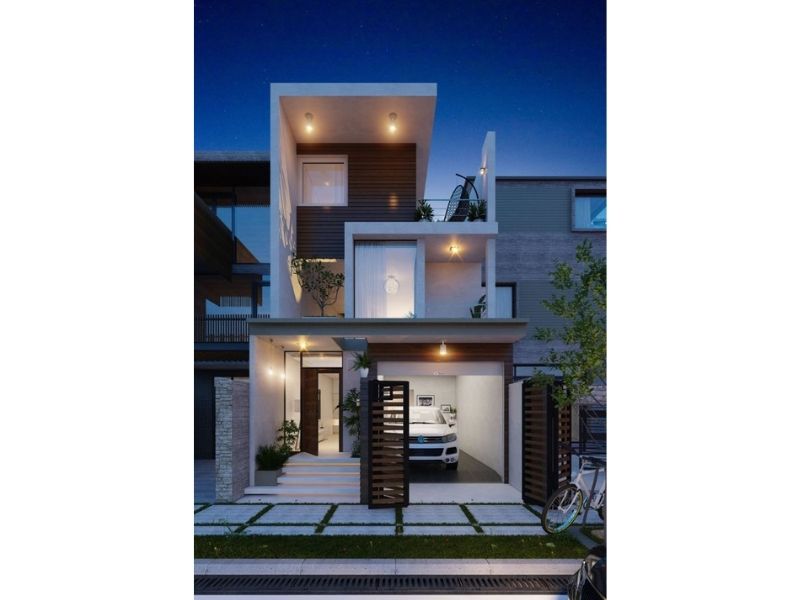 Nhà phố 3 tầng ở khu đô thị Hà Nam