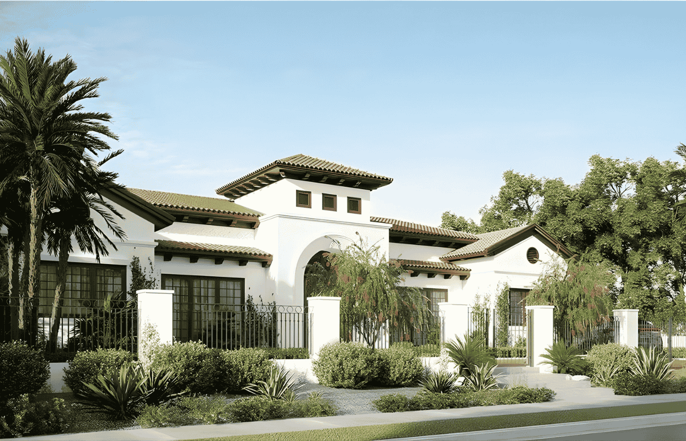 Nhà vườn 1 tầng sang trọng đẳng cấp có sân vườn rộng