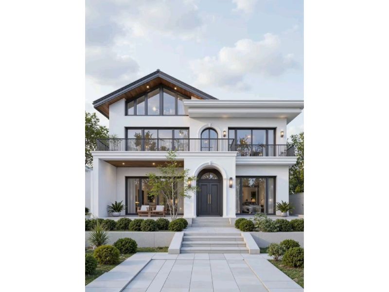 Phong cách nhà vườn 2 tầng đăng cấp tại Hưng Yên