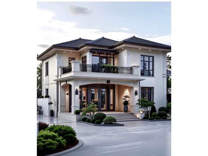 Nhà vườn 5 tỷ 2 tầng mái Nhật