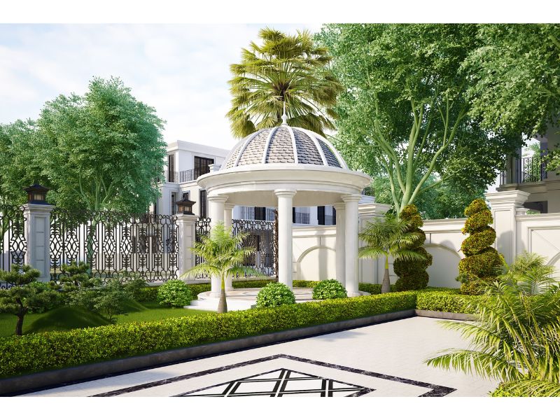 Báo giá thiết kế nhà vườn phong cách Indochine