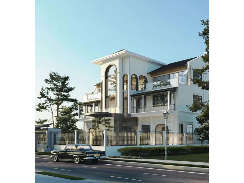 Diện tích đất phù hợp với từng loại nhà vườn Indochine