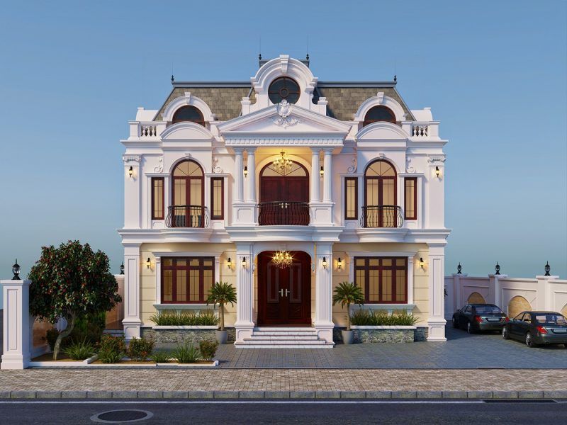 Nhà biệt thự 220m2 sang trọng đẳng cấp