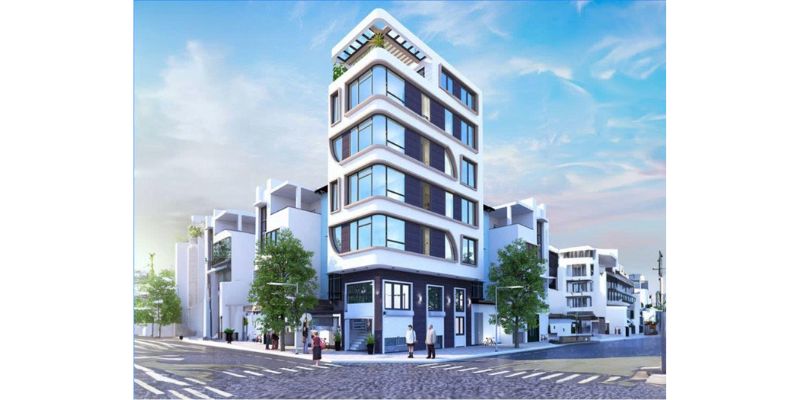 Nhà phố 2 mặt tiền có không gian rộng rãi