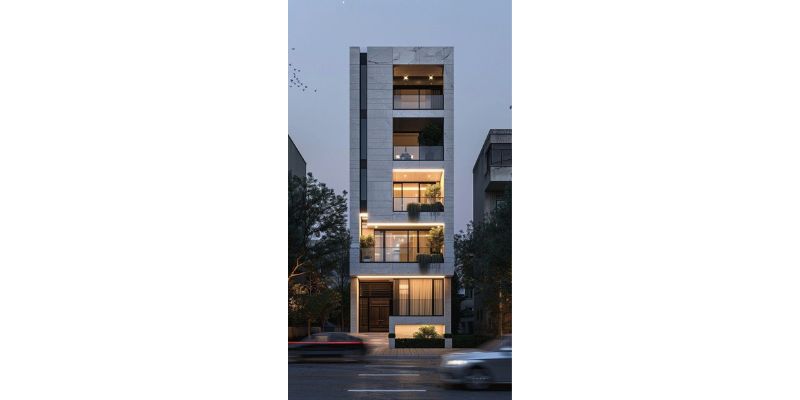 Nhà phố 4 tầng mặt tiền 6m có hầm