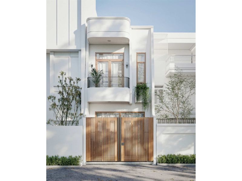 Nhà phố 4x15 trẻ trung, phóng khoáng phù hợp với gia đình trẻ 