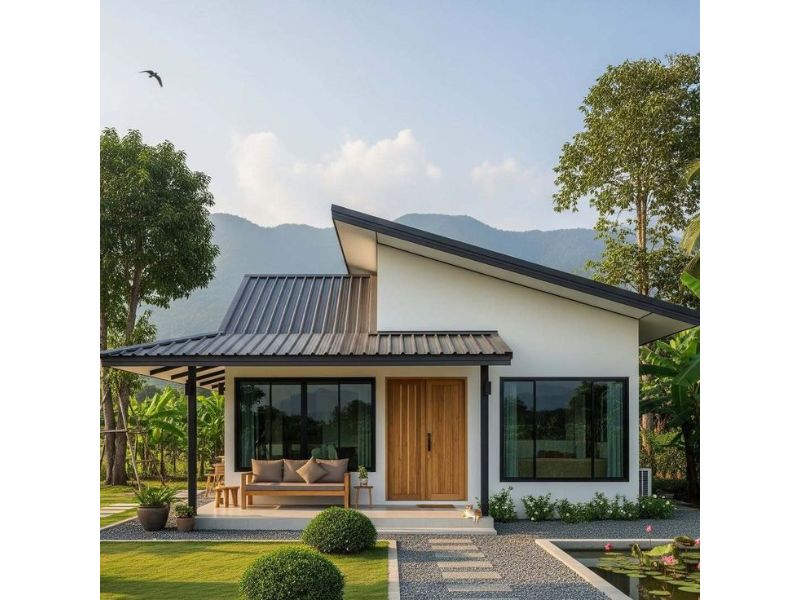 Tiêu chuân vàng trong thiết kế nhà cấp 4 3 ngủ