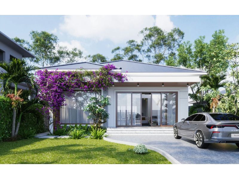 Kiến trúc nhà kiểu vườn rộng 300m2 tạo cảm giác thoải mái và thư giãn cho gia chủ