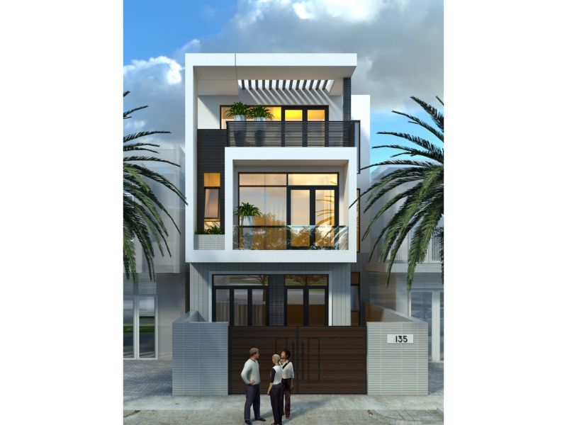 Nhà phố 3 tầng hiện đại đẳng cấp