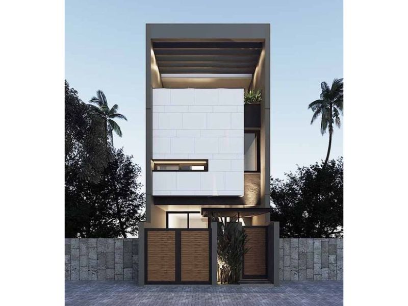 Nhà 5x18m 3 tầng 4 phòng ngủ đẹp mắt