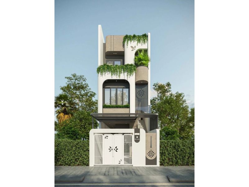 Chia sẻ cách bố trí không gian lý tưởng cho nhà 5x18m 4 phòng ngủ