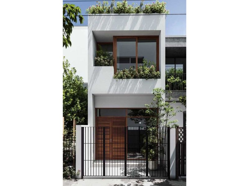 Nhà 2 tầng 5x18m tràn ngập cây xanh