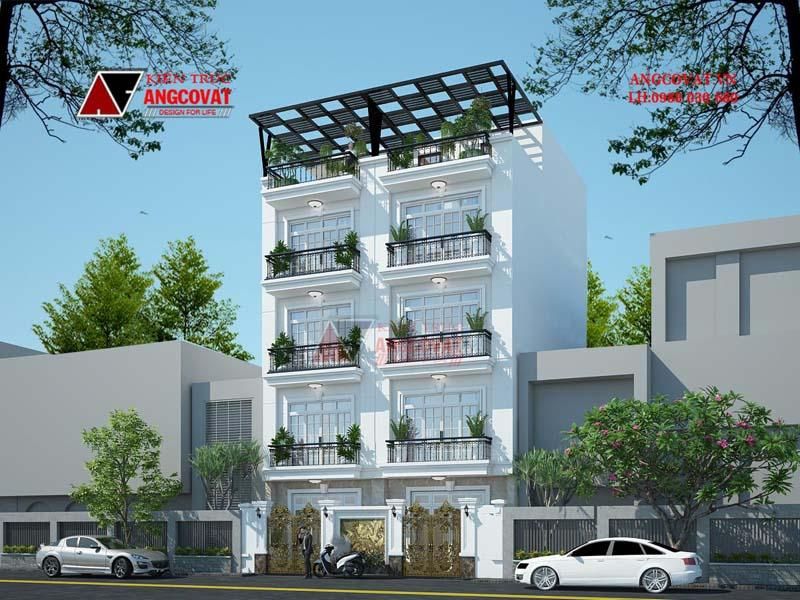 Thiết kế chung cư mini phong cách tân cổ sang trọng