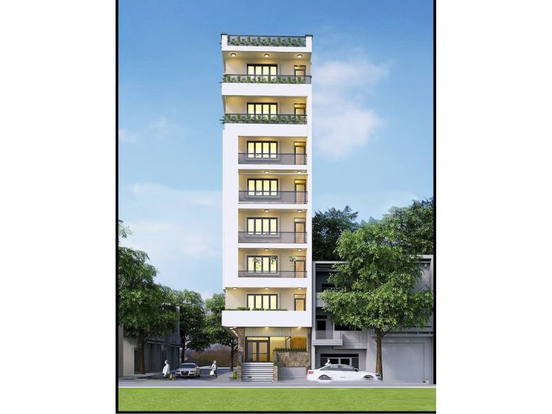 Chung cư 8 tầng được xây dựng ở Lạng Sơn