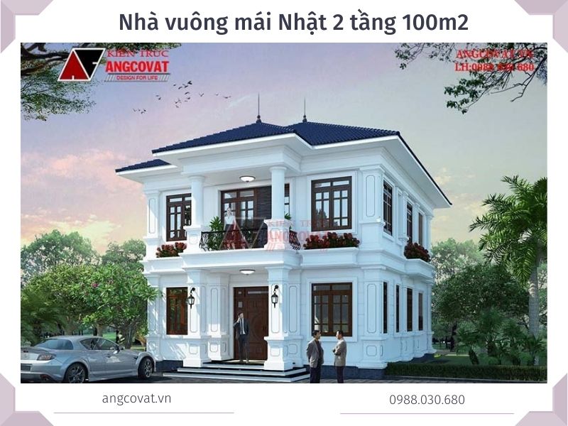 Nhà vuông cấp 4 3 phòng ngủ 1 thờ đẹp 11x10m tại Yên Sơn KKNC4032