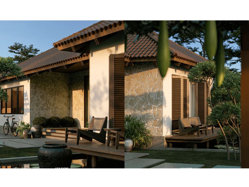 Mẫu nhà chính là điểm tựa bình an cho tâm hồn và là nơi lưu giữ bản sắc dân tộc