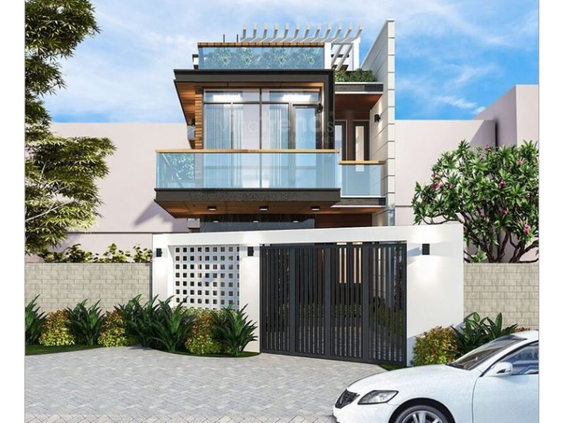 Nhà phố 2 tầng 6x18m đẹp mê lòng người