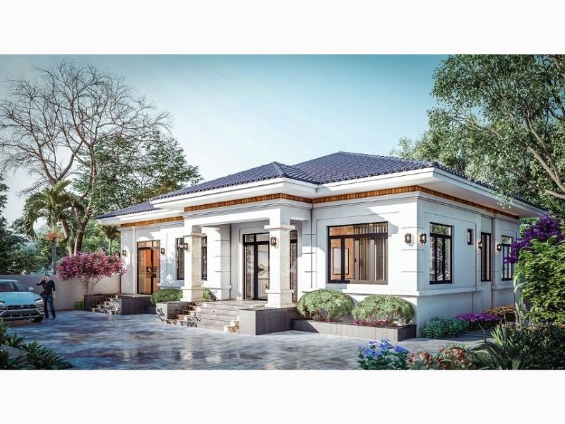  Nhà vườn mái Nhật cho gia đình 2 - 3 thế hệ sinh sống