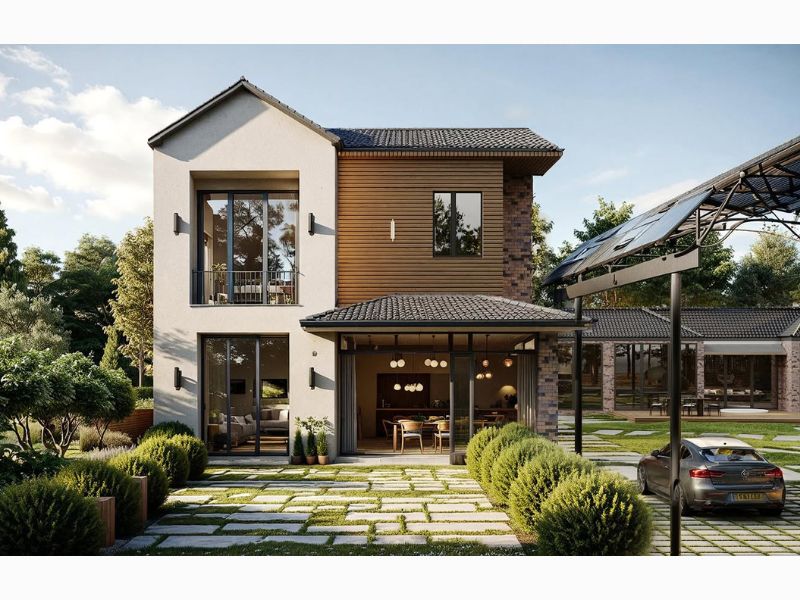 Thiết kế mẫu nhà vườn 4 phòng ngủ đẹp chuẩn nghỉ dưỡng