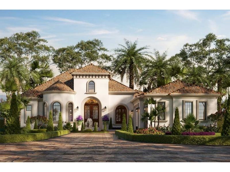 Biệt thự nhà vườn 150m2 với kiến trúc vòm thanh thoát