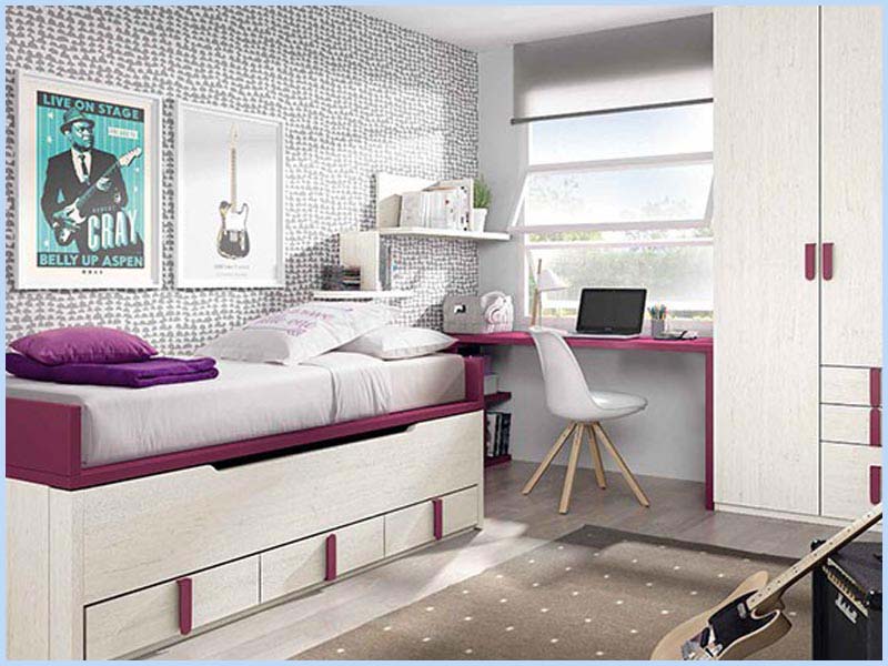 Thiết kế phòng ngủ thông minh là lựa chọn cho những mẫu thiết kế biệt thự 2 tầng phong cách hiện đại có diện tích sử dụng không được rộng rãi