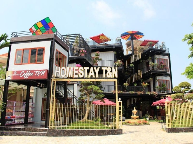 mẫu thiết kế homestay container