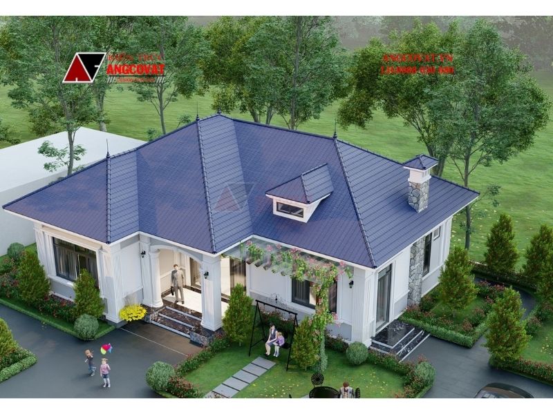Thiết kế nhà vườn 1000m2 kiến tạo không gian sống thư giãn, thoải mái và nhẹ nhàng cho gia chủ
