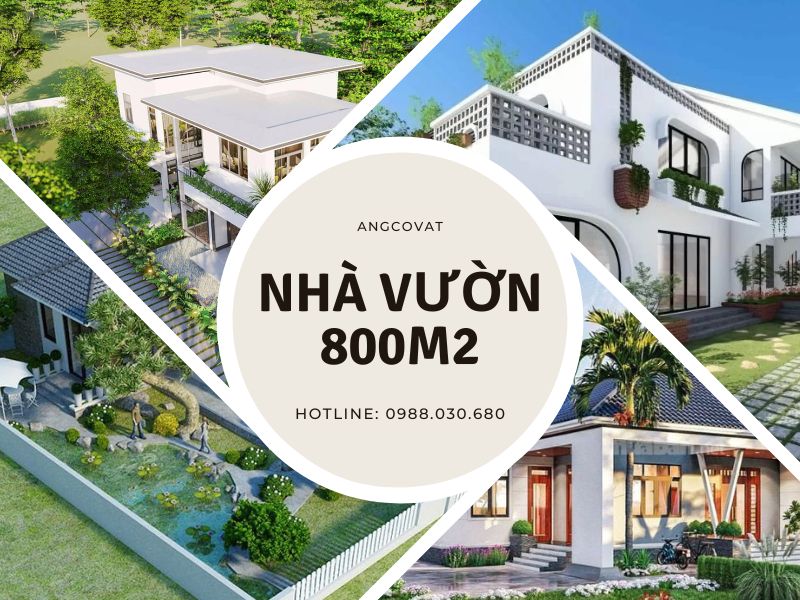 Nhà vườn 800m2 mang đến không gian sống đẹp, tiện nghi, hòa quyện cùng thiên nhiên