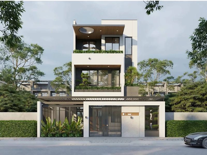 Mẫu nhà rộng 6m và dài 18m đẹp vạn người mê