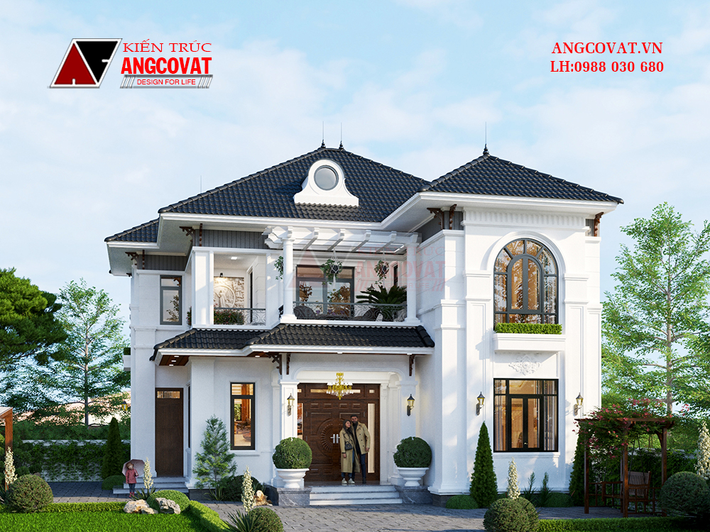 Thiết kế nhà 2 tầng cho gia đình nhiều thế hệ 