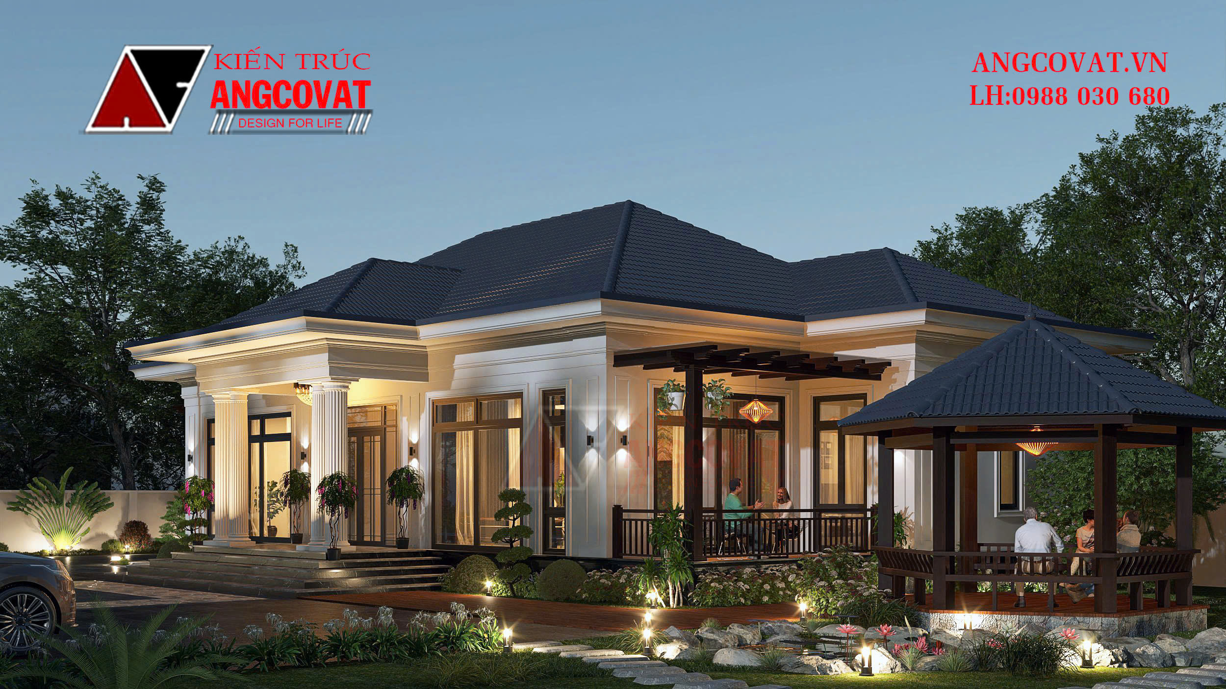 Thiết kế nhà cấp 4 cho đại gia đình nhiều thế hệ 
