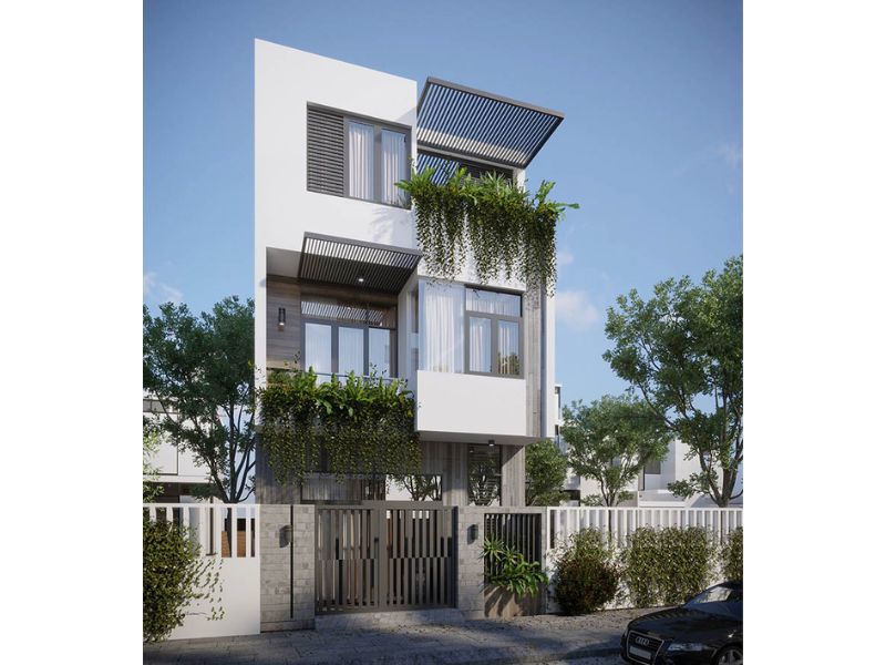 Thiết kế nhà 7x15m 3 tầng kiến tạo cuộc sống tiện nghi và hòa hợp với thiên nhiên