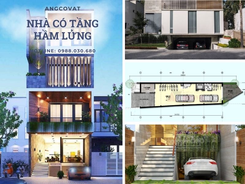Giới thiệu nhà có tầng hầm lửng vừa hiện đại lại tiện nghi