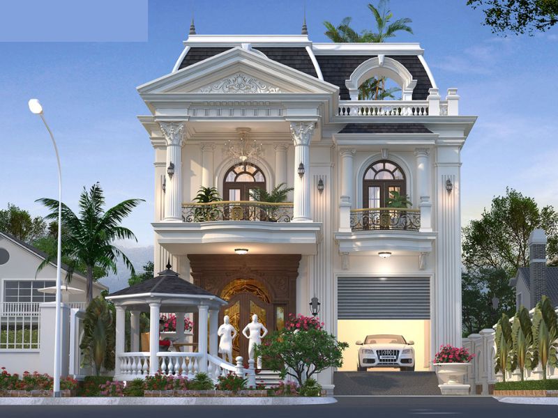 Mẫu nhà 3 tỷ thể hiện gu thẩm mỹ tinh tế, đẳng cấp của gia chủ 