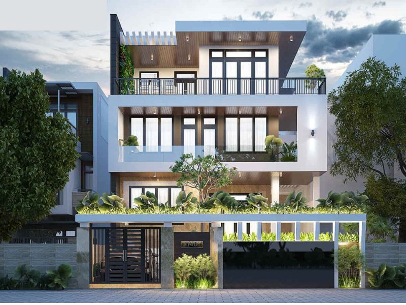 Nhà 3 tầng 300m2 thiết kế sang trọng với ngân sách dưới 2,5 tỷ