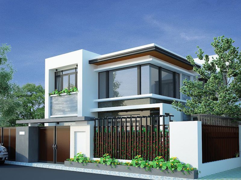 Biệt thự 2 tầng 80m2 sang trọng