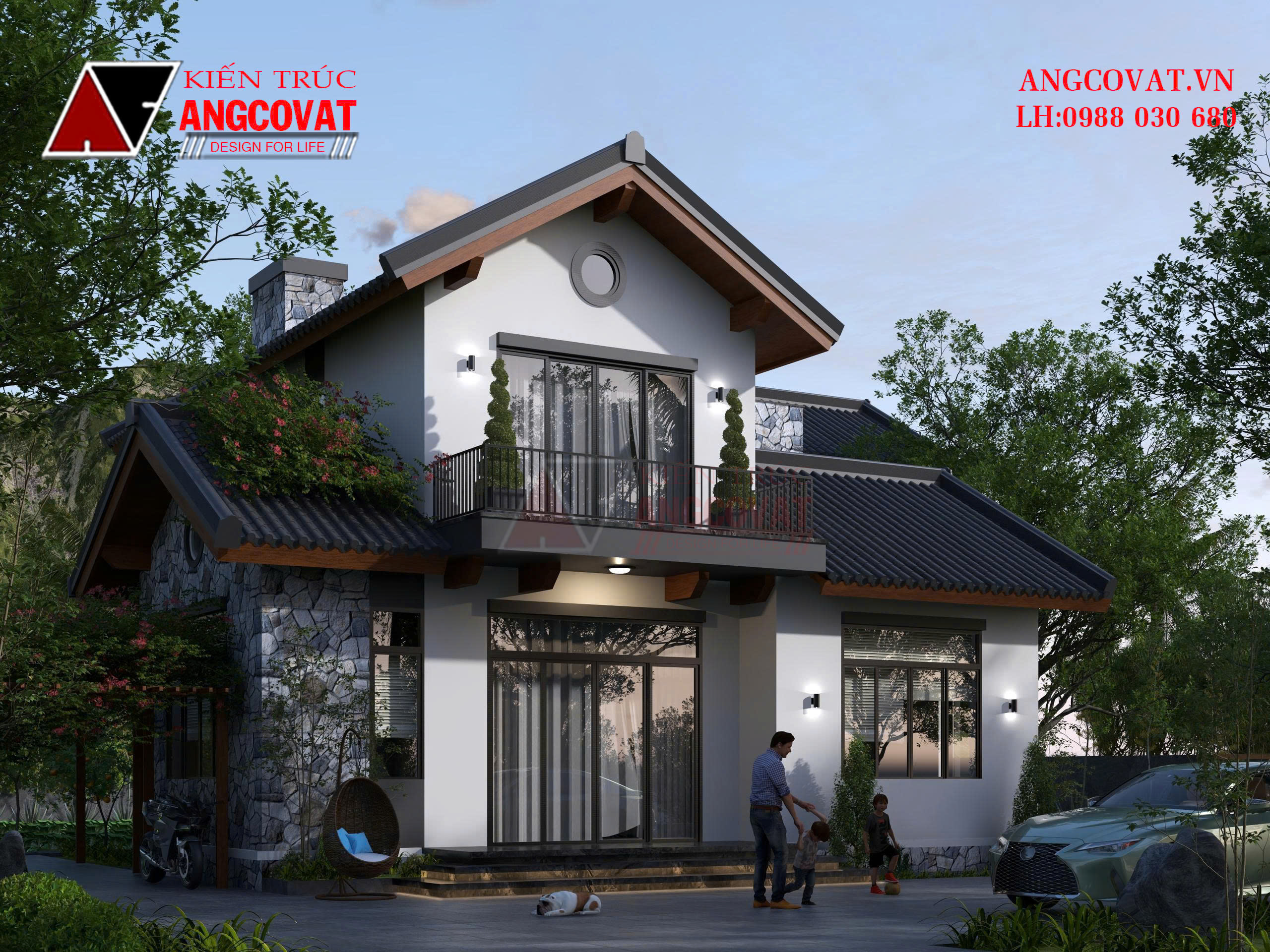 biệt thự mini kiểu nhật đẹp