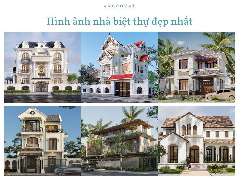 Tổng hợp hình ảnh nhà biệt thự đẹp nhất mà bạn không nên bỏ lỡ 