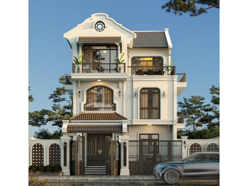 Biệt thự indochine giao thoa giữa nét đẹp truyền thống Á Đông và lãng mạn kiểu Pháp 