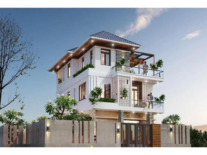 Ngôi nhà mái Nhật 9x12 thể hiện phong cách sống đẳng cấp