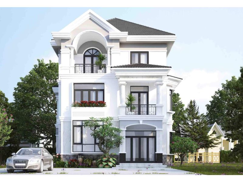 Xây nhà mái Nhật 9x12 vừa thẩm mỹ vừa có công năng tiện nghi